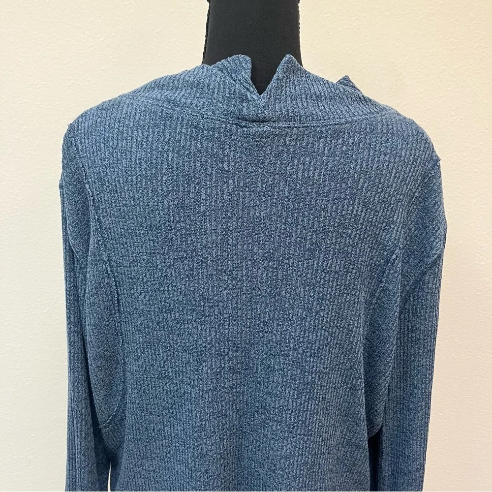 Free People Oversized 3/4 Sleeve Cozy Sweater Top Size Large